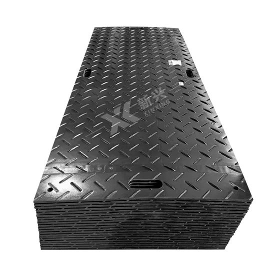 Drilling Rig Mats, Oilfield Access Mats Trademark XINXING Thickness 10-30mm HS Code 3920109090 Weight 300-600 Kgs Model NO. - Image 4