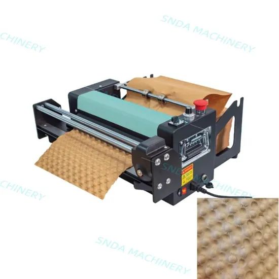 Space-Saving Paper Bubble Shaping Machine Power 120W Weight 22kg Type Automatic Certification CE Application Paper HS Code 8441100000 - Image 1