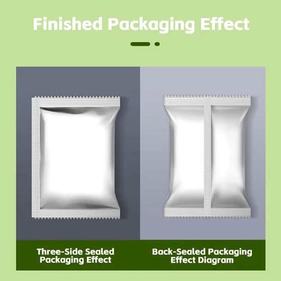 1 100g Back Seal Solid Drink Matcha Powder Dried Fruit Raisin Rose Tea Filling and Sealing Packing Machine - Image 6