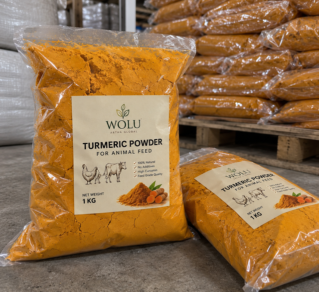 Bulk Turmeric Finger Powder for Animal Feed from Indonesia – Natural Fine Ground Turmeric Powder, 1 kg Plastic Packing - Image 4