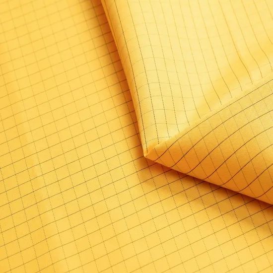0 8grid Polyester ESD Anti Static Flame Retardant Work Wear Fabric - Image 3