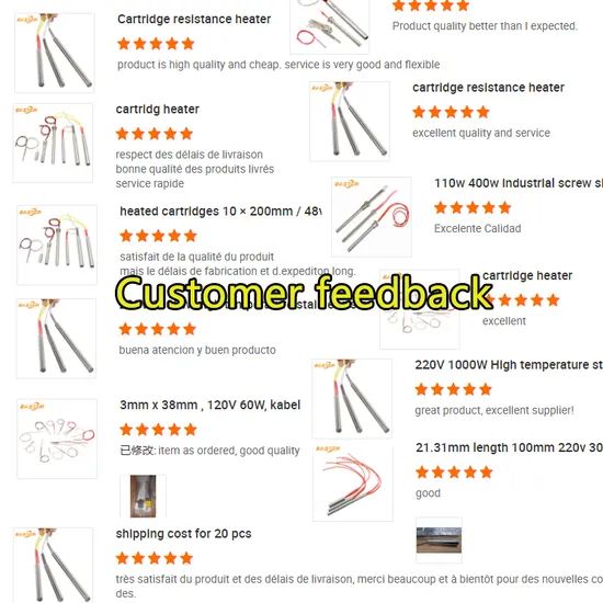 Industrial Electric Heating Element Pencil Heater Cartridge 220V 50W 6X35mm for Extrusion Machines - Image 6