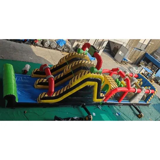 Playground Commercial Inflatable Obstacle Course Age 8-11 Years Style Christmas Weight 50 ~ 99Kg HS Code 9506990000 Model NO. - Image 3