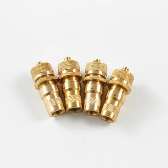 4WD Automatic Brass Tire Pressure Deflator Valves Length 41mm Origin China Diameter 17mm Item No. Rt56 Condition New Trademark - Image 1
