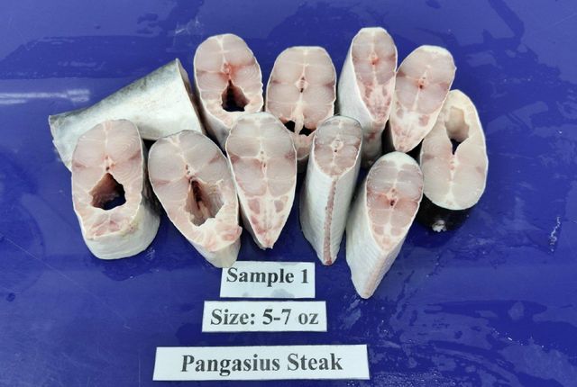 Pangasius Steak, Basa Fish steak, Vietnam Origin Flavor Mild Texture Tender Ingredients Natural Form Boneless Steak Shelf Life 24 months - Image 4