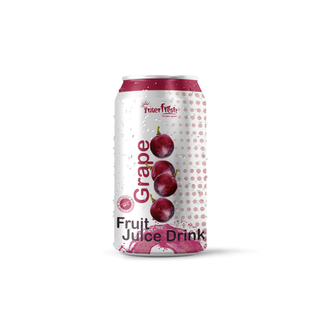 330ml Interfresh Grape Fruit Juice Shelf Life 24 Month Packaging Aluminum Can Place of Origin Viet Nam Storage Type Keep Dry In - Image 1