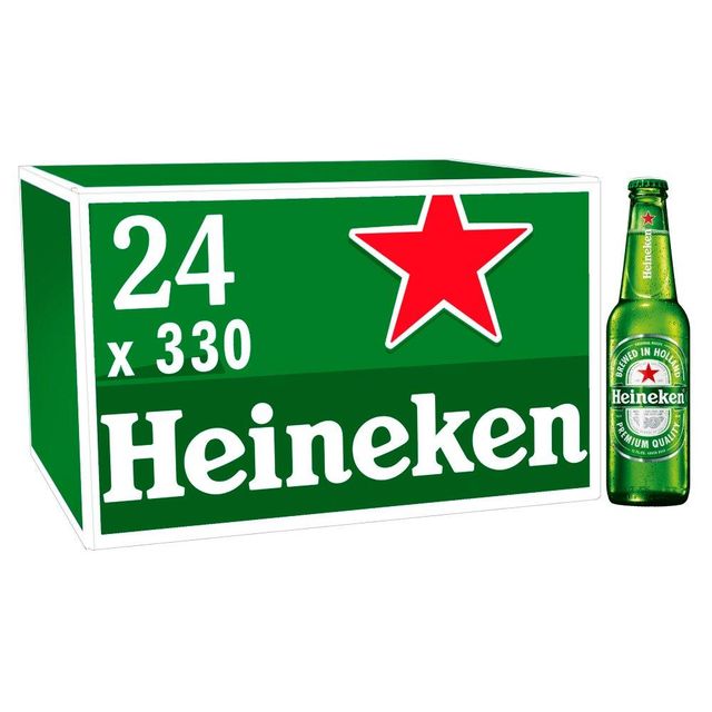 Heineken Premium Larger Beer Bottles 330ml - Image 2