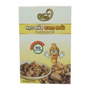 Cashew Nuts With Salt & Tumbled Jar – 450g - Image 1