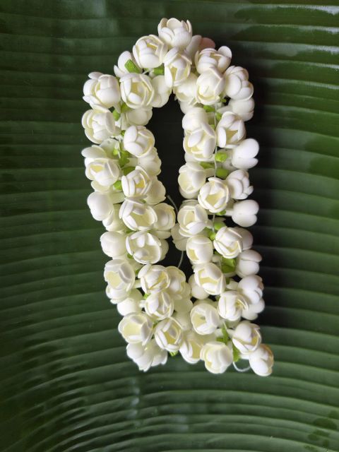 Premium Madurai Jasmine Garland – AAA Grade Fresh Fragrant Flower Garland from India - Image 2