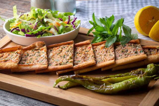 Homemade Minced Meat Pide - Image 1