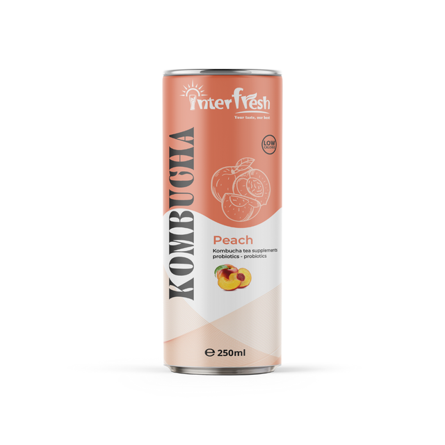 250ml Interfresh Kombucha Lychee Shelf Life 24 Month Packaging Aluminum Can Place of Origin Viet Nam Storage Type Keep Dry In - Image 6