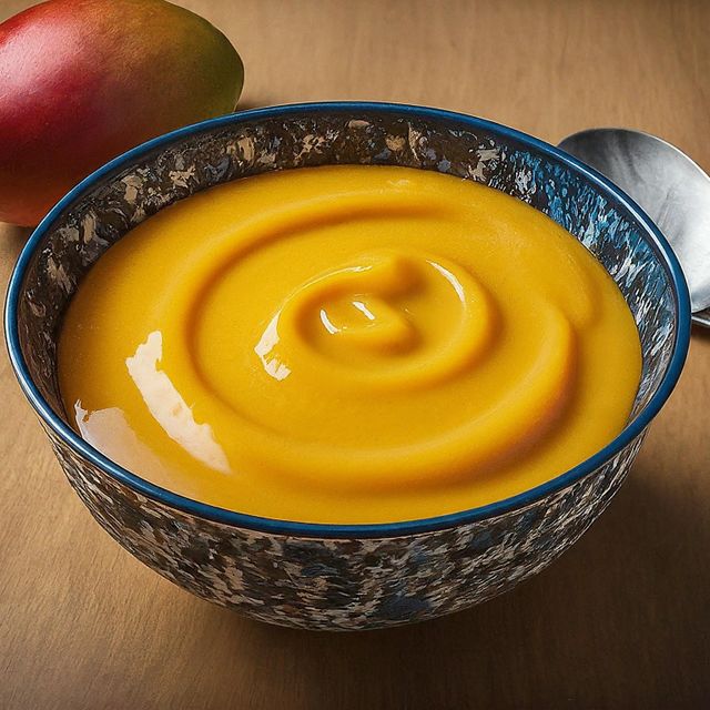 Mango Puree Shelf Life 18 months Ingredients Natural mangoes Taste typical of fresh mango Packaging 210 kg Aseptic bags in Steel - Image 1