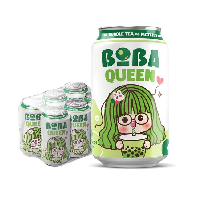 Boba Queen Original Bubble Tea Drink | Can, 330Ml Packaging Can Type Tea Drink Brand Name Nawon/OEM Shelf Life 24 - Image 3