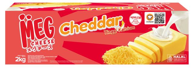 MEG Cheddar Block 160g Texture Smooth Net Weight 160g Halal Certified Yes Shelf Life 13 Months Flavor Rich And Robust Place of Origin Indonesia - Image 5