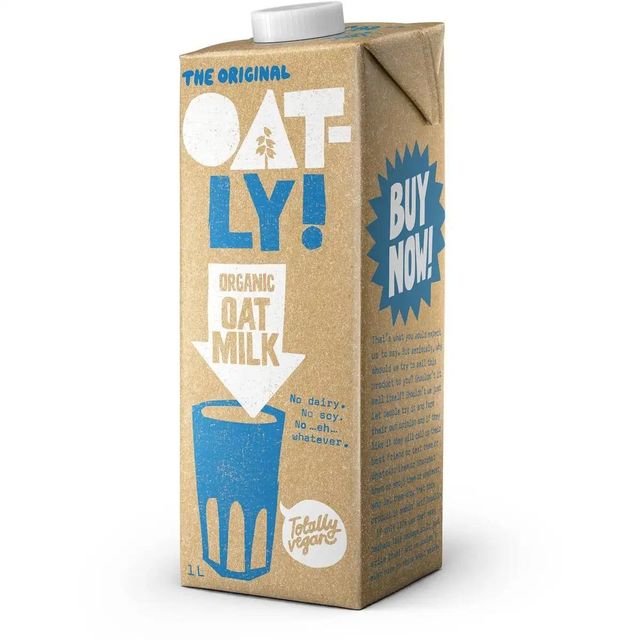 Oatly! Oat Milk Original 1l Shelf Life 18 Months Packaging Milk Carton Place of Origin - Image 1