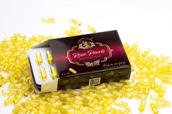 Rose Pearls capsules - food supplement from Alba Grups Form Capsules Origin Bulgaria Gmo Status Gmo-free Natural Origin - Image 2