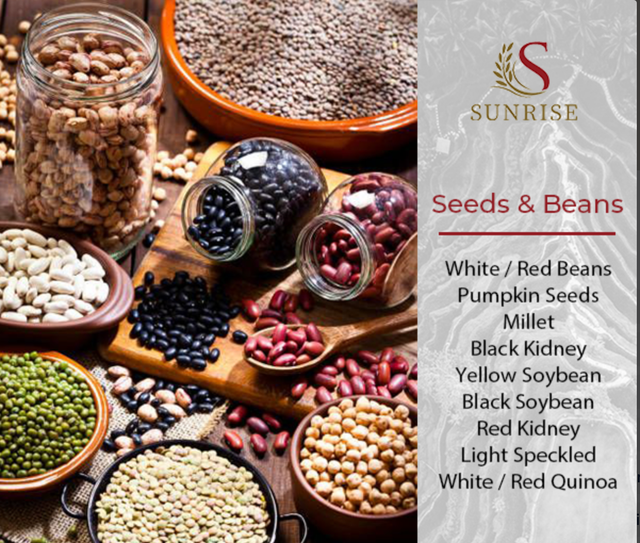Seeds and Bean Shipment Method Sea Container Size 20 Feet And 40 Feet Inspection Sunrise/sgs/cotecna/vinacontrol Color Black, Light Speckled, Red, White And Red, - Image 1
