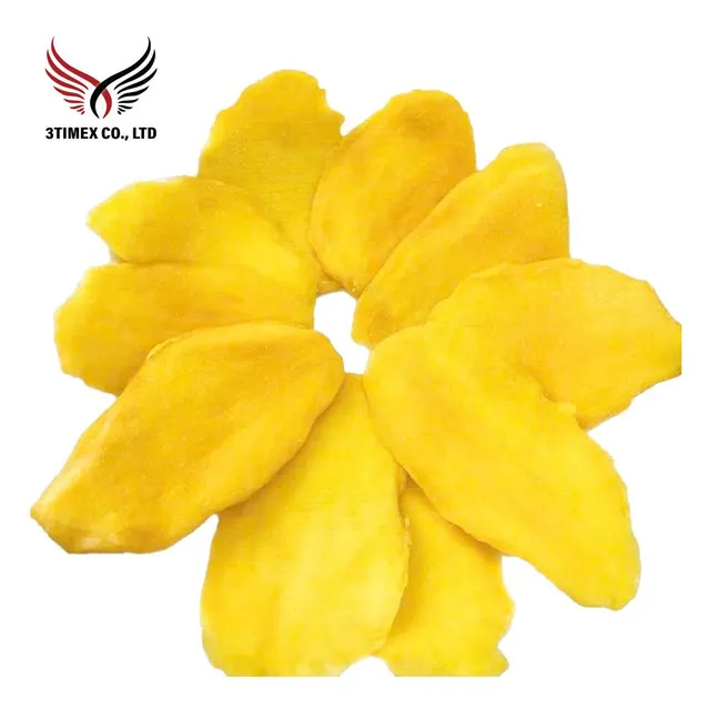 Wholesale Low Sugar Dried Mango Sliced Dried Fruit Snack Food Soft Bulk Vacuum Pack Gluten-Free Instant Use Vegetable Snacks - Image 5