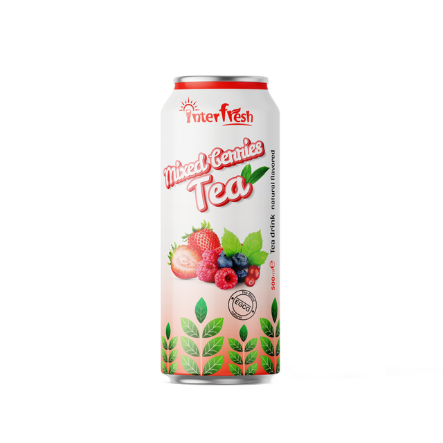 500ml Interfresh Lemon Tea Shelf Life 24 Month Packaging Aluminum Can Place of Origin Viet Nam Storage Type Keep Dry In - Image 3