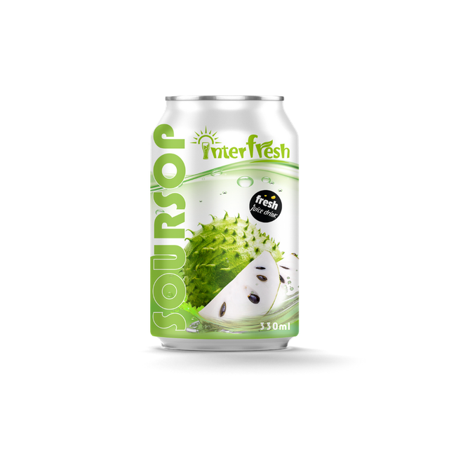 330ml Interfresh Tropical Soursop Shelf Life 24 Month Packaging Aluminum Can Place of Origin Viet Nam Storage Type Keep Dry In - Image 1