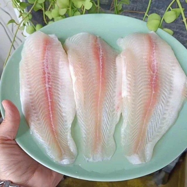 Pangasius Untrimmed Fillet Skinless Boneless Red Meat On Belly On Fat On High Quality Pangasius Fillet frozen food live fish - Image 1