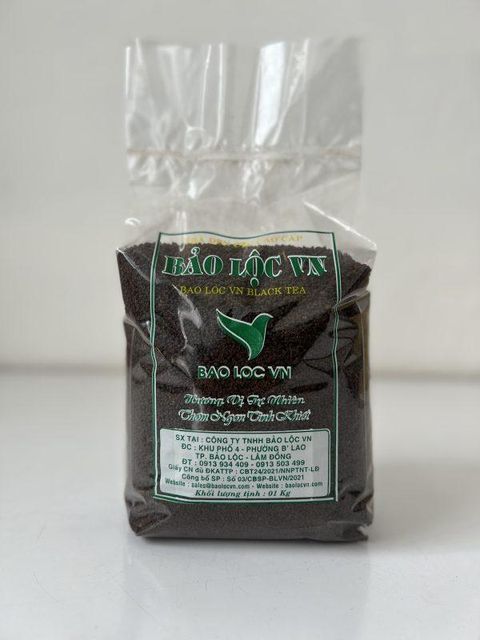 Black tea CTC-BOP (1kg/bag) Weight 1 Kg Per Pack Origin Bảo Lộc, Lâm Đồng, Vietnam Type Black Tea (loose Tea Granules) Packaging Securely Sealed To Preserve - Image 1