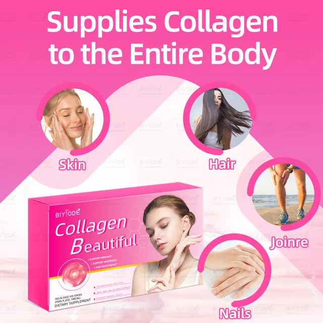 effective formula skin whitening beauty products fast shipping wholesale collagen jelly skin firmness hair nail growth bones and joints healthy immune support - Image 5