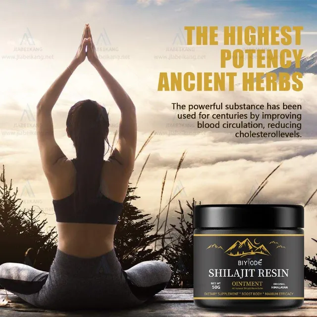 New design wholesale herbal supplement himalayan gold shilajit resin pure Shilajit Supplement 85+ Trace Minerals & Fulvic Acid Natural Energy - Image 2