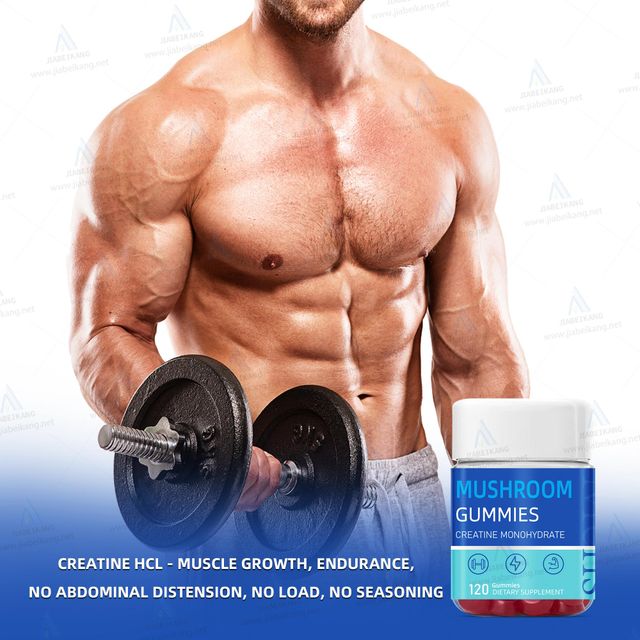 Private Label Pre Workout Supplement natural organic herbal extract Creatine Sport Nurtition for endurance muscle growth Monohydrate Energy Gummy - Image 4