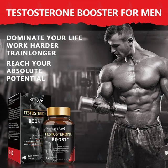 Testosterone booster hot pick male enhancement product herbal suppplement power muscle support healthcare supplement tablets capsules - Image 3