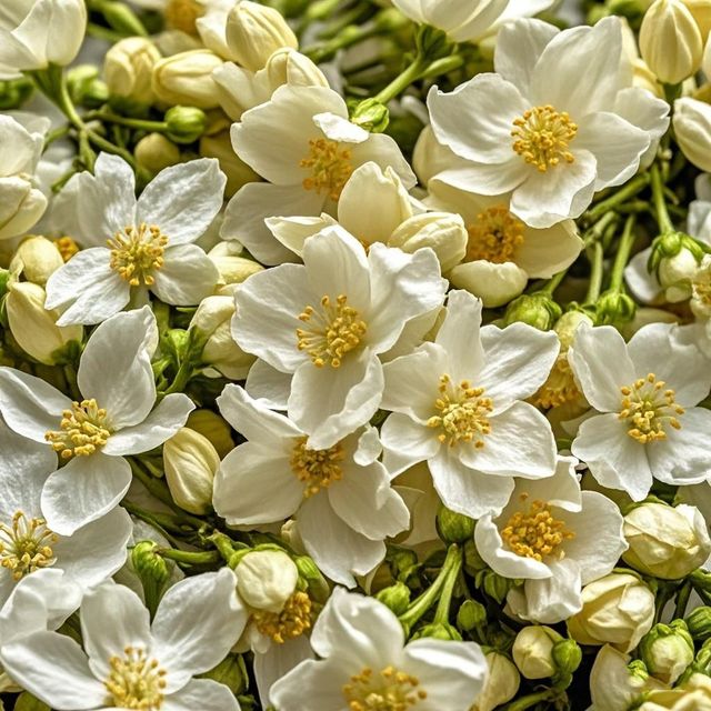 Fresh jasmine flowers, herbs, jasmine tea, dried flowers, buds, petals, food raw materials, direct supply from the planting base - Image 6