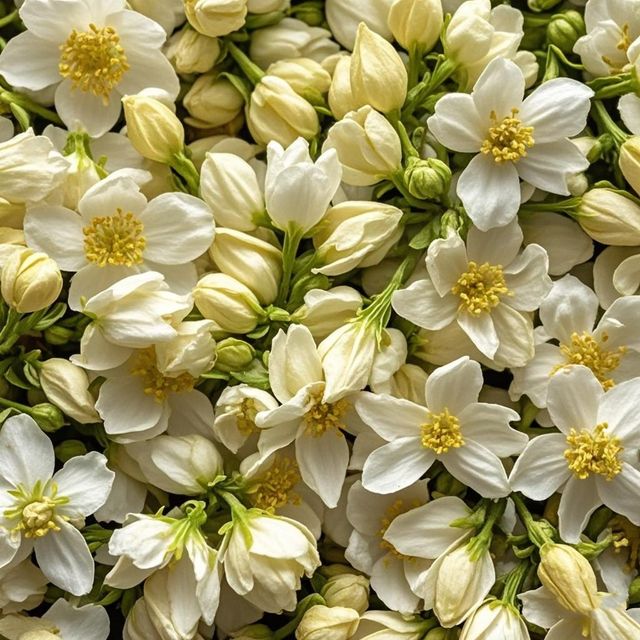 Fresh jasmine flowers, herbs, jasmine tea, dried flowers, buds, petals, food raw materials, direct supply from the planting base - Image 7