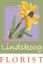 Lindskoog Florist – company logo, company info header