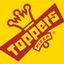 Toppers Pizza – company logo, company info header