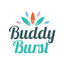 BUDDY BURST – company logo, company info header