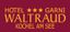 HOTEL WALTRAUD – company logo, company info header
