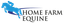 HOME FARM EQUINE – company logo, company info header