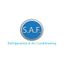S.A.F. Refrigeration & Air Conditioning – company logo, company info header