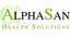 ALPHASAN HEALTH SOLUTIONS – company logo, company info header
