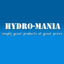 HYDRO-MANIA – company logo, company info header