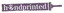 HAND PRINTED – company logo, company info header