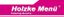 HOLZKE MENÜ GMBH – company logo, company info header