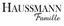 HAUSSMANN FAMILLE – company logo, company info header