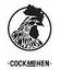 COCK HEN – company logo, company info header