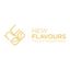 NEW FLAVOURS – company logo, company info header