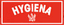 HYGIENA – company logo, company info header