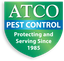 AATCO INS SAN – company logo, company info header