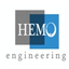 HEMO ENGINEERING – company logo, company info header