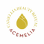 ACEMELIA – company logo, company info header