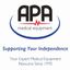 APA Medical Equipment – company logo, company info header